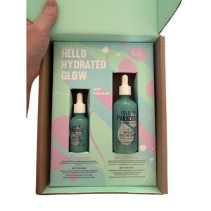Isle of Paradise Hello Hydrated Glow Hyglo‎ Face and Body Self Tan Serum Set